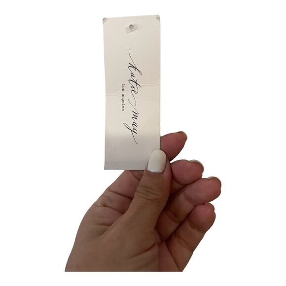 Katie May Jupiter Gown Maxi Halter Neck Ruched Jersey Side Slit Sage Size Large - Picture 9 of 16